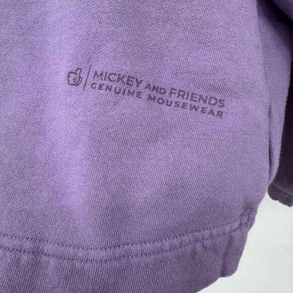 Disneyland Mickey Mouse Genuine Mousewear Purple Tie-Dye Sweatshirt plus size 1X - Picture 11 of 13